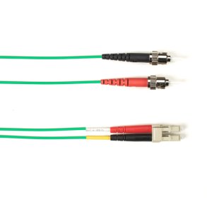 Black Box OM4 MM FO PATCH CABLE DUPLX, LSZH, GREEN, STLC