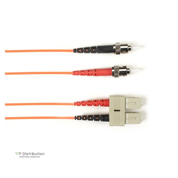 Black Box 50 MM FO PATCH CABLE DUPLX, LSZH, OR, STSC