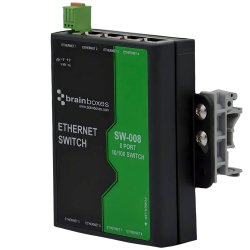 Brainboxes 8 Port 10/100 Ethernet Switch
