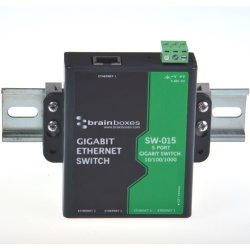 Brainboxes 5 Port Gigabit Ethernet Switch