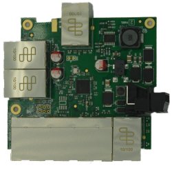 Brainboxes Industrial Embedded 8 Port 10/100 Ethernet Switch