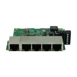 Brainboxes Embedded Industrial 5 Port Gigabit Ethernet Switch