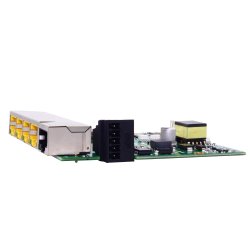 Brainboxes Embedded Industrial 5 Port PoE+ 10/100 Ethernet Switch