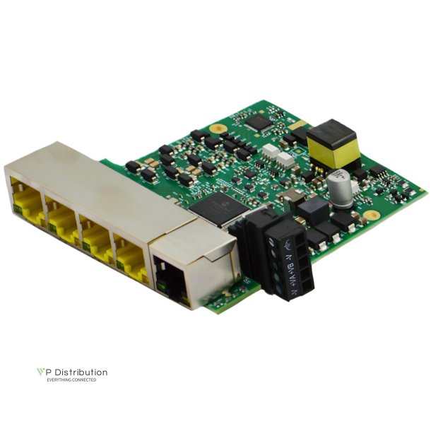 Brainboxes Embedded 5 Port PoE+ Gigabit Ethernet Switch