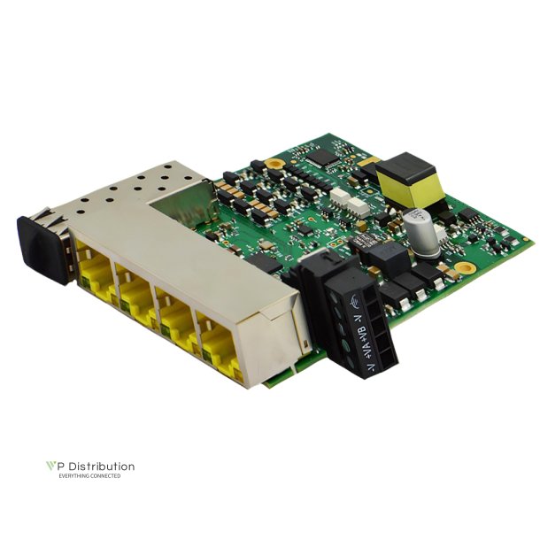 Brainboxes Embedded SFP + 4 Port PoE+ Gigabit Ethernet Switch