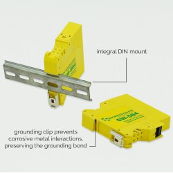 Brainboxes Industrial 1 SFP &amp; 4 Port Gigabit Ethernet Switch