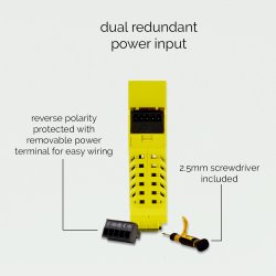 Brainboxes Industrial 1 SFP &amp; 4 Port Gigabit Ethernet Switch