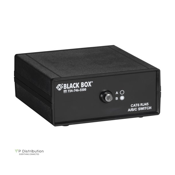 Black Box CAT6 A/B 2-1 10G ETHERNET SWITCH