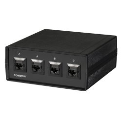 Black Box 3-1 CAT6 10G A/B/C ETHERNET SWITCH