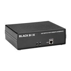 Black Box DB9 A/B SWITCH LATCHING ETHERNET, RS232, DRY