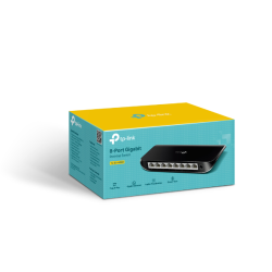TP-LINK TL-SG1008D 8 Port Gigabit Ethernet Switch, Desktop
