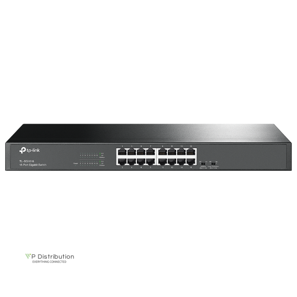 TP-LINK TL-SG1016 16 Port Gigabit Ethernet 19"-Switch