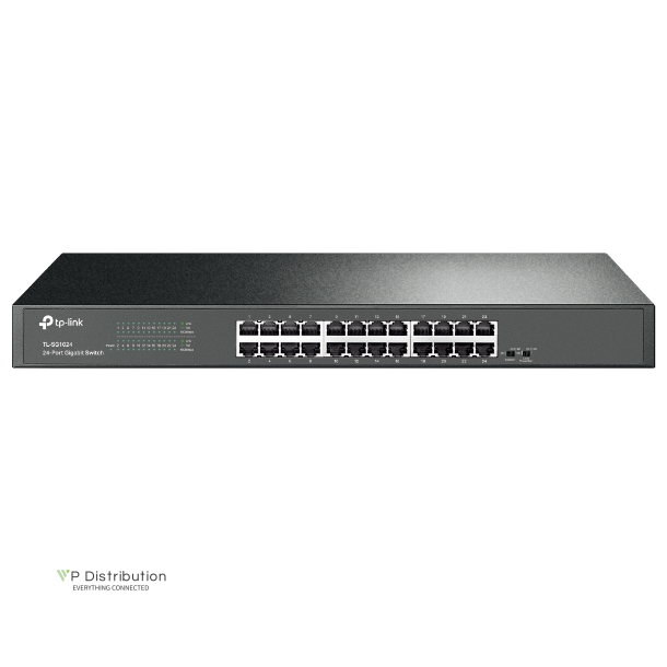 TP-LINK TL-SG1024 24 Port Gigabit Ethernet 19"-Switch
