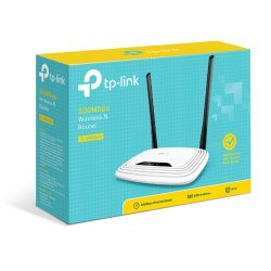 TP-LINK TL-WR841N Wireless N Router, 2 feste Antennen