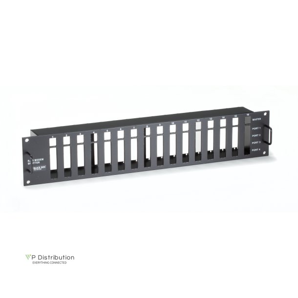 Black Box 2U MODEM SPLITTER RACKMOUNT CHASSIS