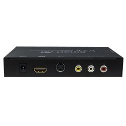 SmartAVI SVideo, Composite Video and Audio to HDMI, Converter. Includes: [V2V-AV2H-01, PS5VD2A]
