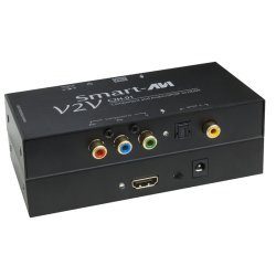 SmartAVI Component Video and SPDIF Audio to HDMI, Converter. Includes: [V2V-C2H-01, PS5VD2A]
