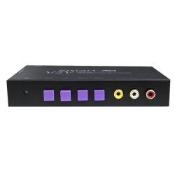 SmartAVI Composite to VGA, Converter, with HDMI. Includes: [V2V-CV2-01, PS5VD2A]