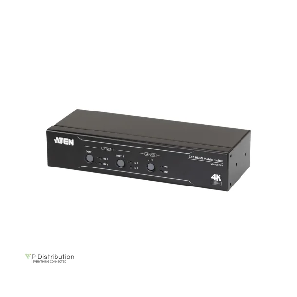 ATEN VM0202HB 2x2 True 4K HDMI Matix Switch