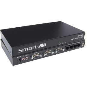 SmartAVI UXGA, Stereo Audio, IR & RS-232 Point-to-Multipoint CAT5 Extender, 4-Port Transmitter. Includes: [XT-TX400, CCVGAMM06, PS5VD3A-wllmt]
