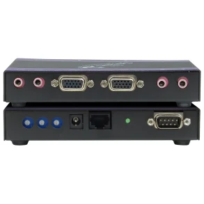SmartAVI UXGA/YUV/YC, Single-Head, Single-Head, Audio, RS-232, IR CAT5 Receiver. Includes: [XTP-RX, PS5VD3A-wllmt]
