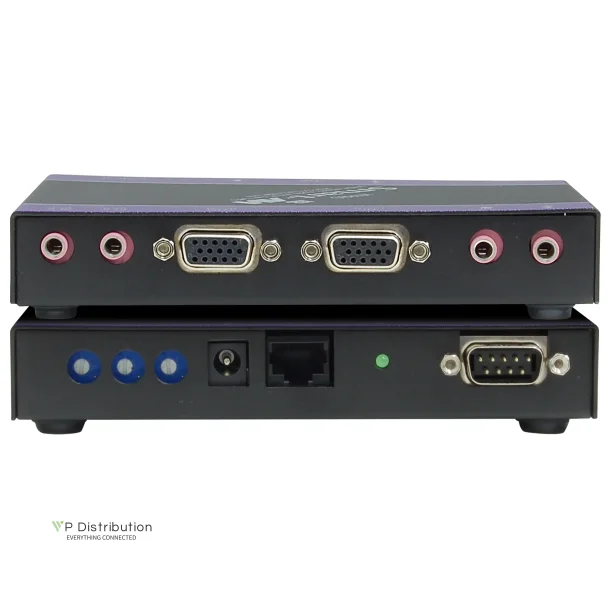 SmartAVI UXGA/YUV/YC, Single-Head, Single-Head, Audio, RS-232, IR CAT5 Receiver. Includes: [XTP-RX, PS5VD3A-wllmt]