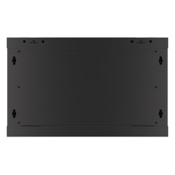 RACK CABINET 19" WALL-MOUNT 6U/600X600 (FLAT PACK) WITH GLASS DOOR BLACK LANBERG V2