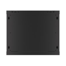 RACK CABINET 19" WALL-MOUNT 9U/600X600 (FLAT PACK) WITH GLASS DOOR BLACK LANBERG V2