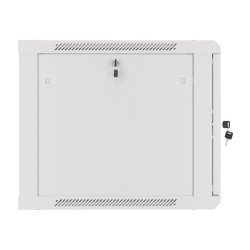 RACK CABINET 19" WALL-MOUNT 9U/600X600 (FLAT PACK) WITH GLASS DOOR GREY LANBERG V2