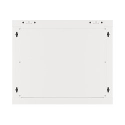 RACK CABINET 19" WALL-MOUNT 9U/600X600 (FLAT PACK) WITH GLASS DOOR GREY LANBERG V2