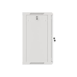 RACK CABINET 19" WALL-MOUNT 15U/600X450 (FLAT PACK) WITH GLASS DOOR GREY LANBERG V2