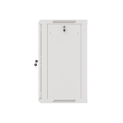 RACK CABINET 19" WALL-MOUNT 15U/600X450 (FLAT PACK) WITH GLASS DOOR GREY LANBERG V2