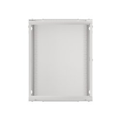 RACK CABINET 19" WALL-MOUNT 15U/600X600 (FLAT PACK) WITH GLASS DOOR GREY LANBERG V2