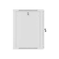 RACK CABINET 19" WALL-MOUNT 15U/600X600 (FLAT PACK) WITH GLASS DOOR GREY LANBERG V2