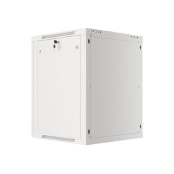 RACK CABINET 19" WALL-MOUNT 15U/600X600 (FLAT PACK) WITH GLASS DOOR GREY LANBERG V2