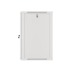 RACK CABINET 19" WALL-MOUNT 18U/600X600 (FLAT PACK) WITH GLASS DOOR GREY LANBERG V2
