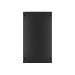 RACK CABINET 19" WALL-MOUNT 22U/600X450 (FLAT PACK) WITH GLASS DOOR BLACK LANBERG V2
