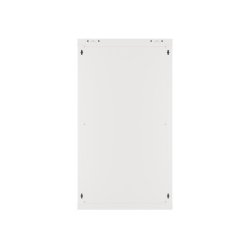 RACK CABINET 19" WALL-MOUNT 22U/600X450 (FLAT PACK) WITH GLASS DOOR GREY LANBERG V2