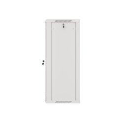 RACK CABINET 19" WALL-MOUNT 22U/600X450 (FLAT PACK) WITH GLASS DOOR GREY LANBERG V2