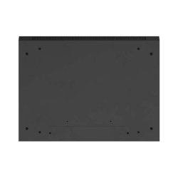 RACK CABINET 19" WALL-MOUNT 27U/600X450 (FLAT PACK) WITH GLASS DOOR BLACK LANBERG V2