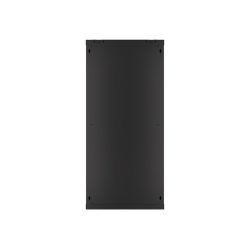 RACK CABINET 19" WALL-MOUNT 27U/600X600 (FLAT PACK) WITH GLASS DOOR BLACK LANBERG V2