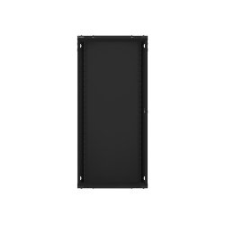 RACK CABINET 19" WALL-MOUNT 27U/600X600 (FLAT PACK) WITH GLASS DOOR BLACK LANBERG V2