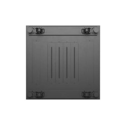 RACK CABINET 19" FREE-STANDING 32U/600X600 (FLAT PACK) WITH GLASS DOOR BLACK LANBERG