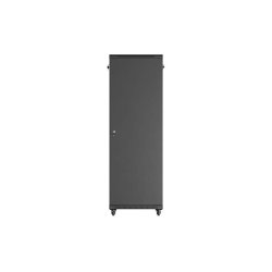 RACK CABINET 19" FREE-STANDING 37U/600X800 (FLAT PACK) WITH GLASS DOOR BLACK LANBERG