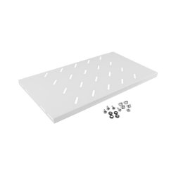 19" FIXED SHELF 1U/486X270MM MAX LOAD CAPACITY UP TO 120KG GREY LANBERG