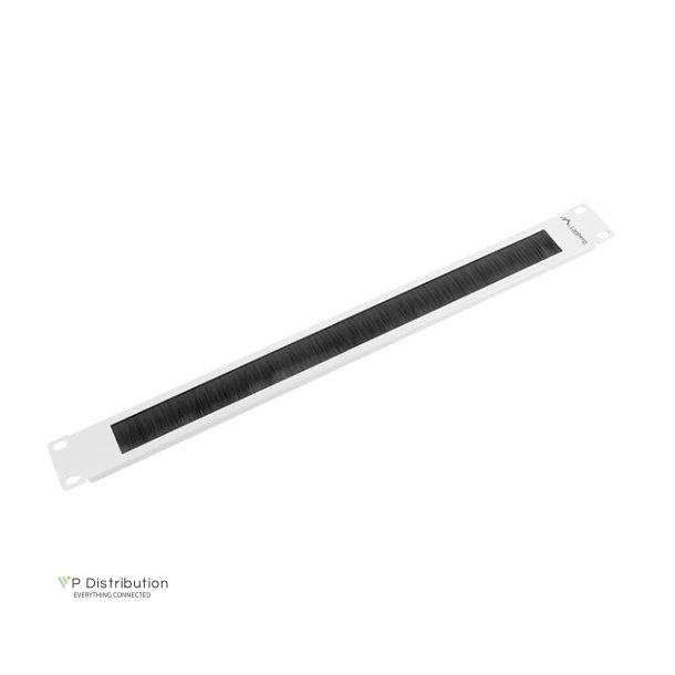 19" BRUSH PANEL 1U GREY LANBERG AK-1101-S