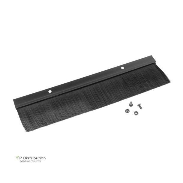 19" CABLE ENTRY BRUSH PANEL BLACK LANBERG AK-1102-B