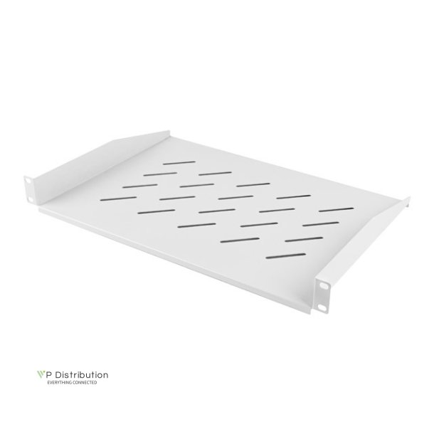 19" FIXED SHELF 1U/483X315MM MAX LOAD CAPACITY UP TO 25KG GREY LANBERG