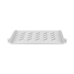 19" FIXED SHELF 1U/483X315MM MAX LOAD CAPACITY UP TO 25KG GREY LANBERG