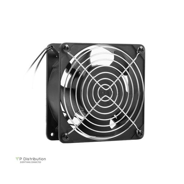 FAN FOR 10" &amp; 19" RACK WALL-MOUNT LANBERG CABINET 230V 120X120X38MM BLACK